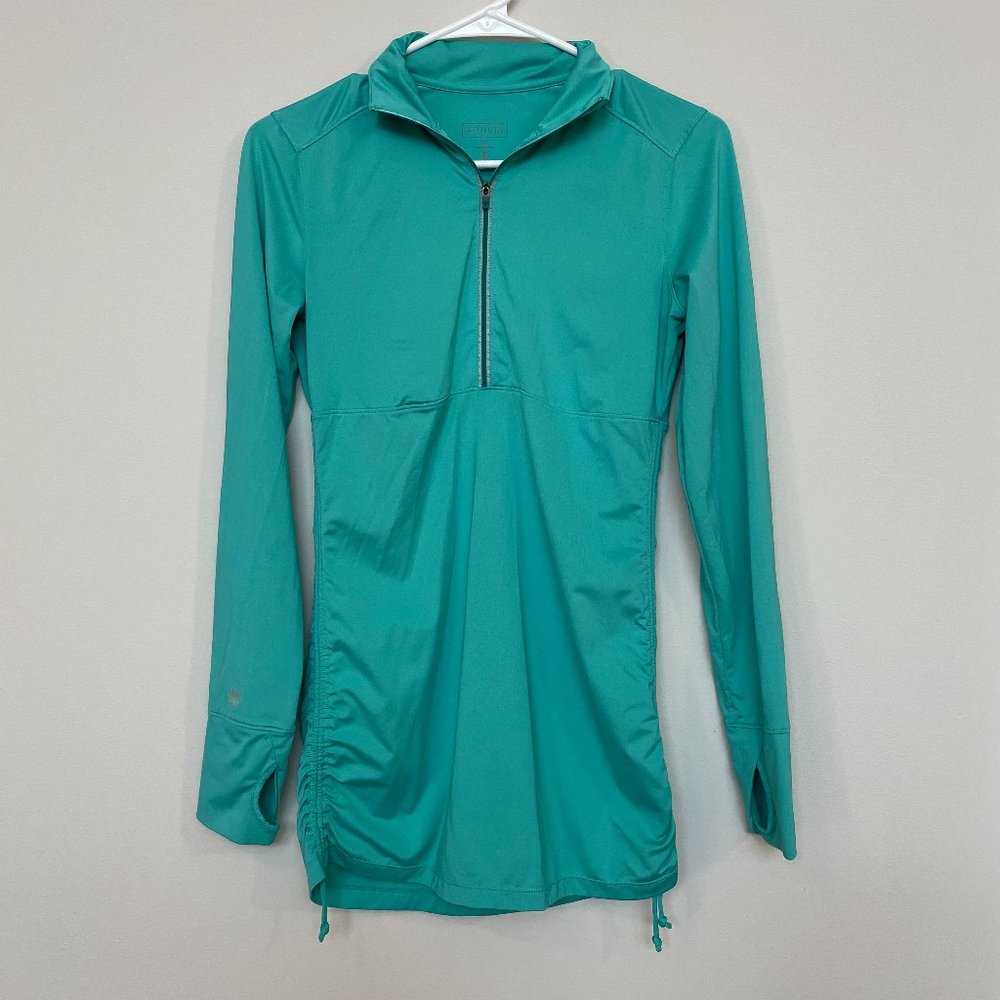 Athleta Turquoise Hot Shot Performance Top